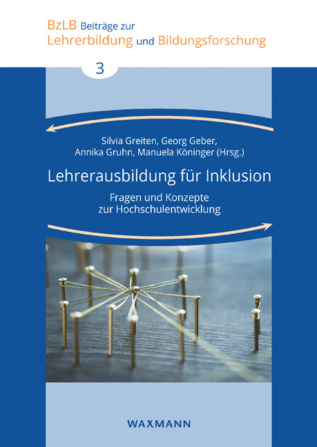 Buchcover "Lehrerausbildung für Inklusion"