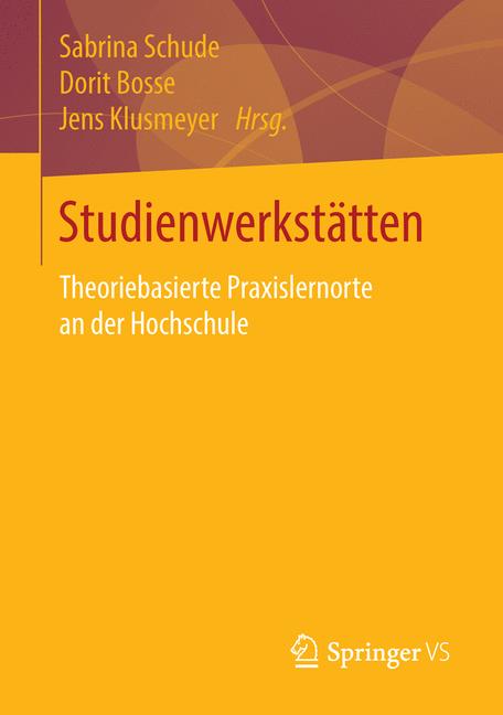 Buchcover "Studienwerkstätten"